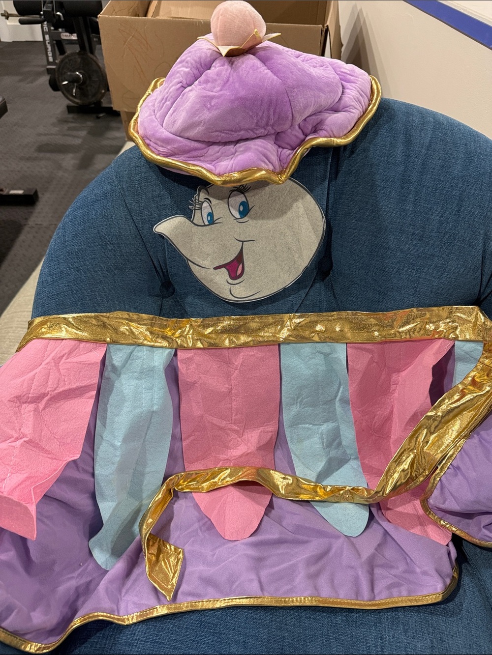 Mrs Potts Halloween costume